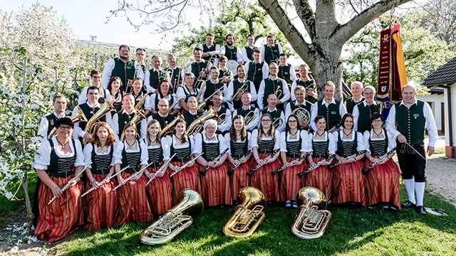 Der Musikverein Ahausen spielt auf dem Bezirksmusikfest 2026 in Wald