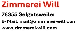 Zimmerei Will